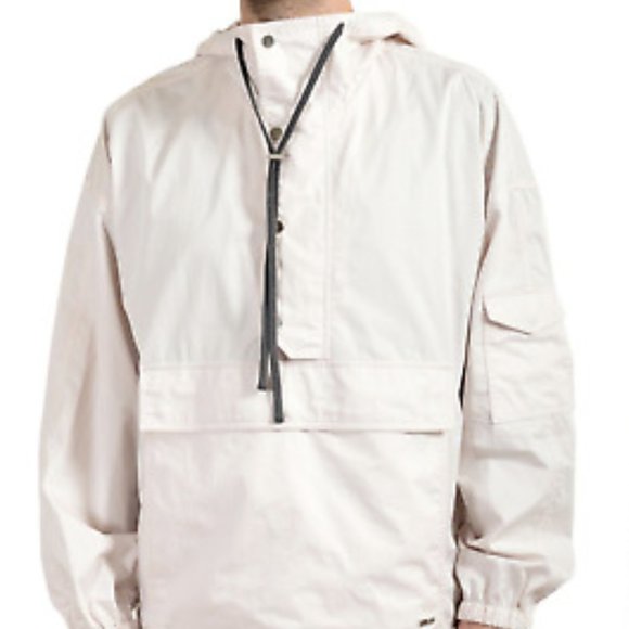 Hugo Boss Other - Hugo Boss Pale Pink Hooded Windbreaker Jacket